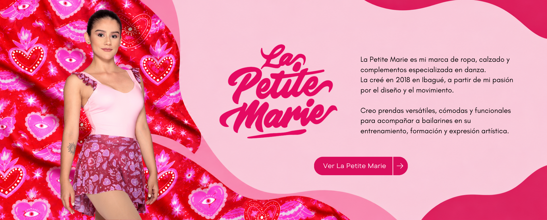La Petite Marie, vestuario y complementos para la danza